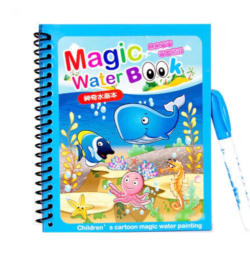 Magic Water Painting Book